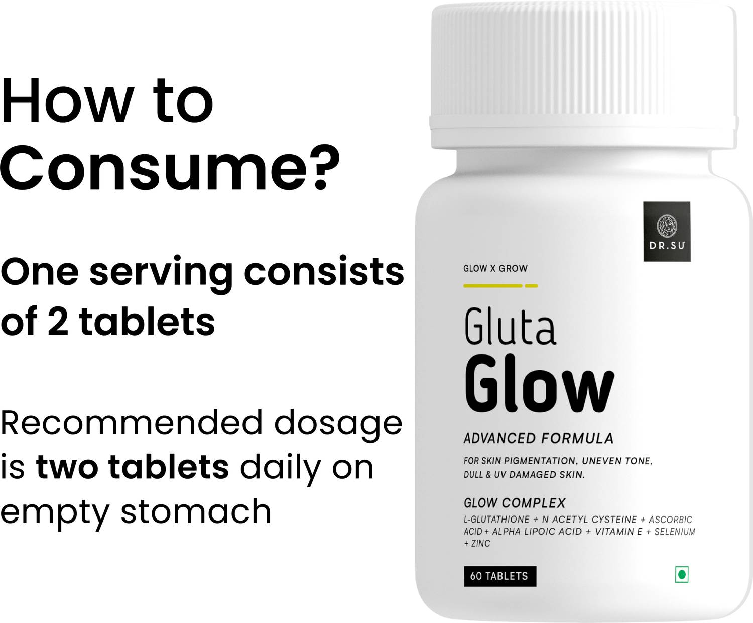 Dr.Su Gluta Glow Age and Skin Supplement For Men and Women