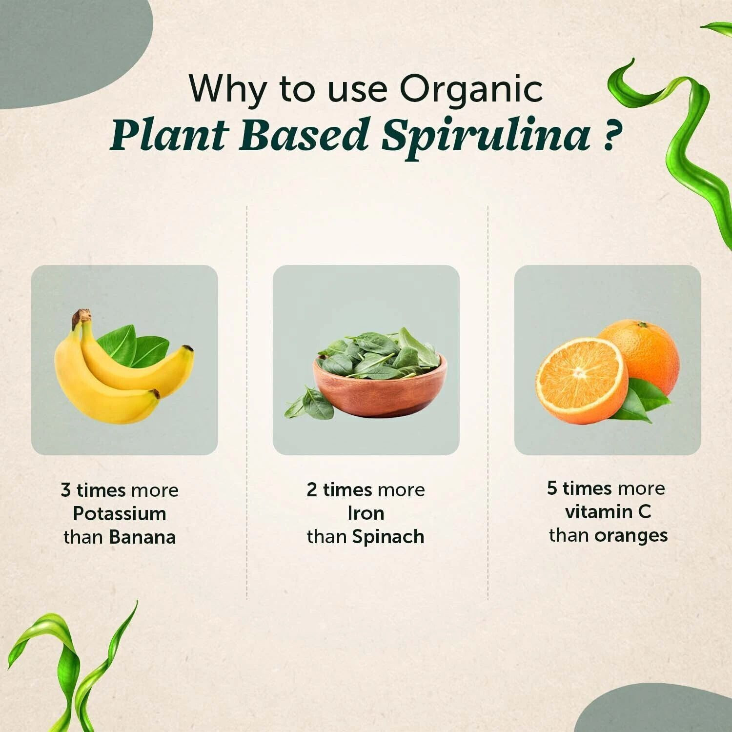 Image of Neuherbs Spirulina Tablets For Immunity, Energy & Weight Management