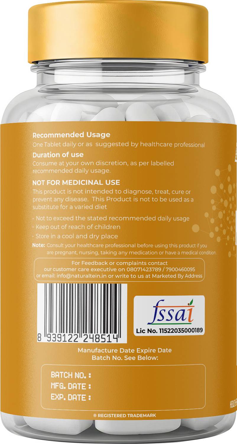 Naturaltein Magnesium Glycinate 1200mg - Image 3