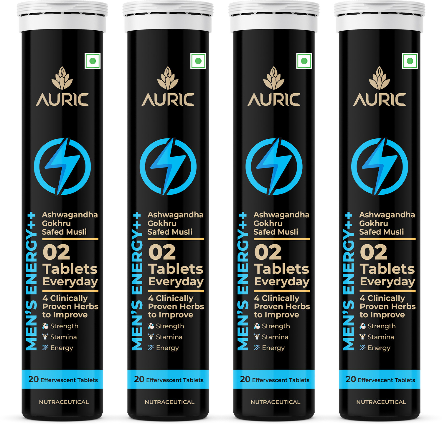 Image of Auric Men S Energy++ Eff Tablets Helps Improve Vitality, Stamina & Strength