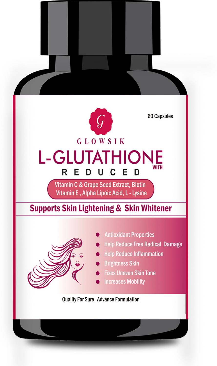G GLOWSIK L-Glutathione with Vitamin C& E,GrapeSeed,for skin glow , anti-oxidant -60 CAP Price in India - Buy G GLOWSIK L-Glutathione with Vitamin C& E,GrapeSeed,for skin glow , anti-oxidant -60 CAP online G GLOWSIK L-Glutathione with Vitamin C& E,GrapeSeed,for skin glow , anti-oxidant -60 CAP Price in India - Buy G GLOWSIK L-Glutathione with Vitamin C& E,GrapeSeed,for skin glow , anti-oxidant -60 CAP online