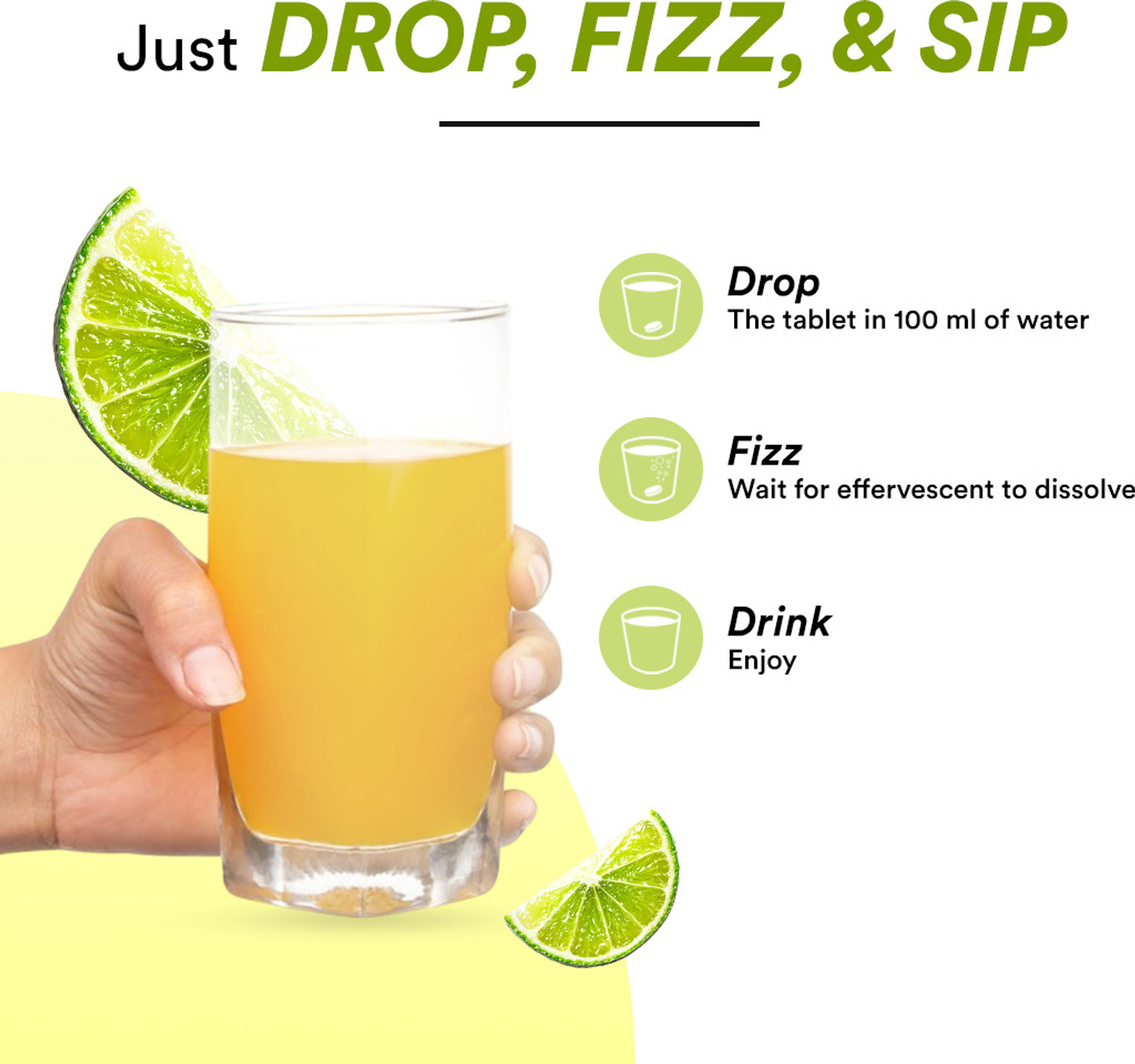 Image of WOW Life Science Hydroboost Electrolytes Low Sugar Energy Drink |Instant Hydration|Lemon Flavour