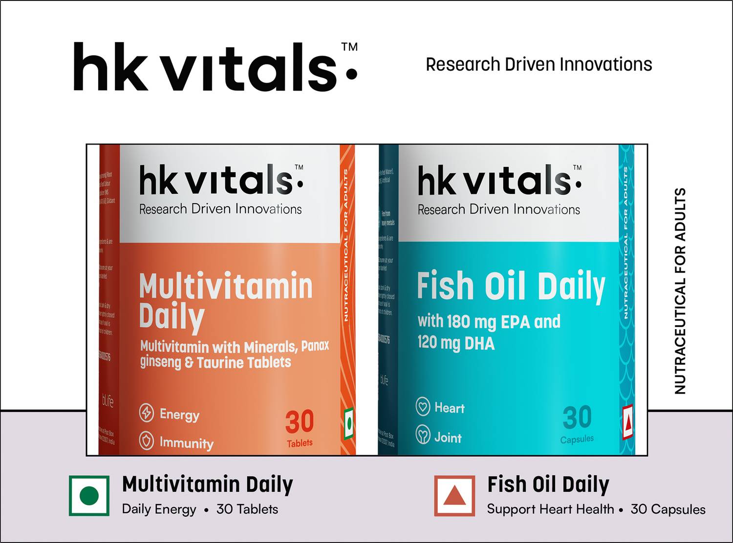 hk vitals Fish Oil + Multivitamin Daily - Image 3