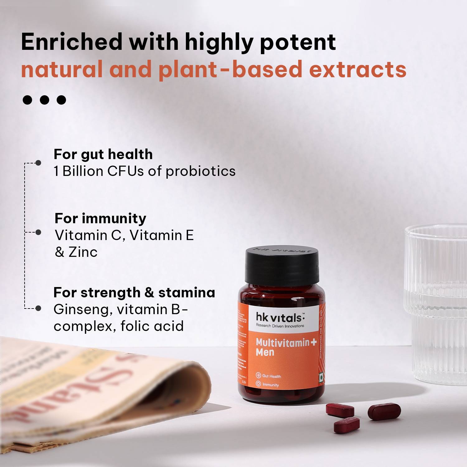 hk vitals Multivitamin Plus Men 60 Tablets - Image 4
