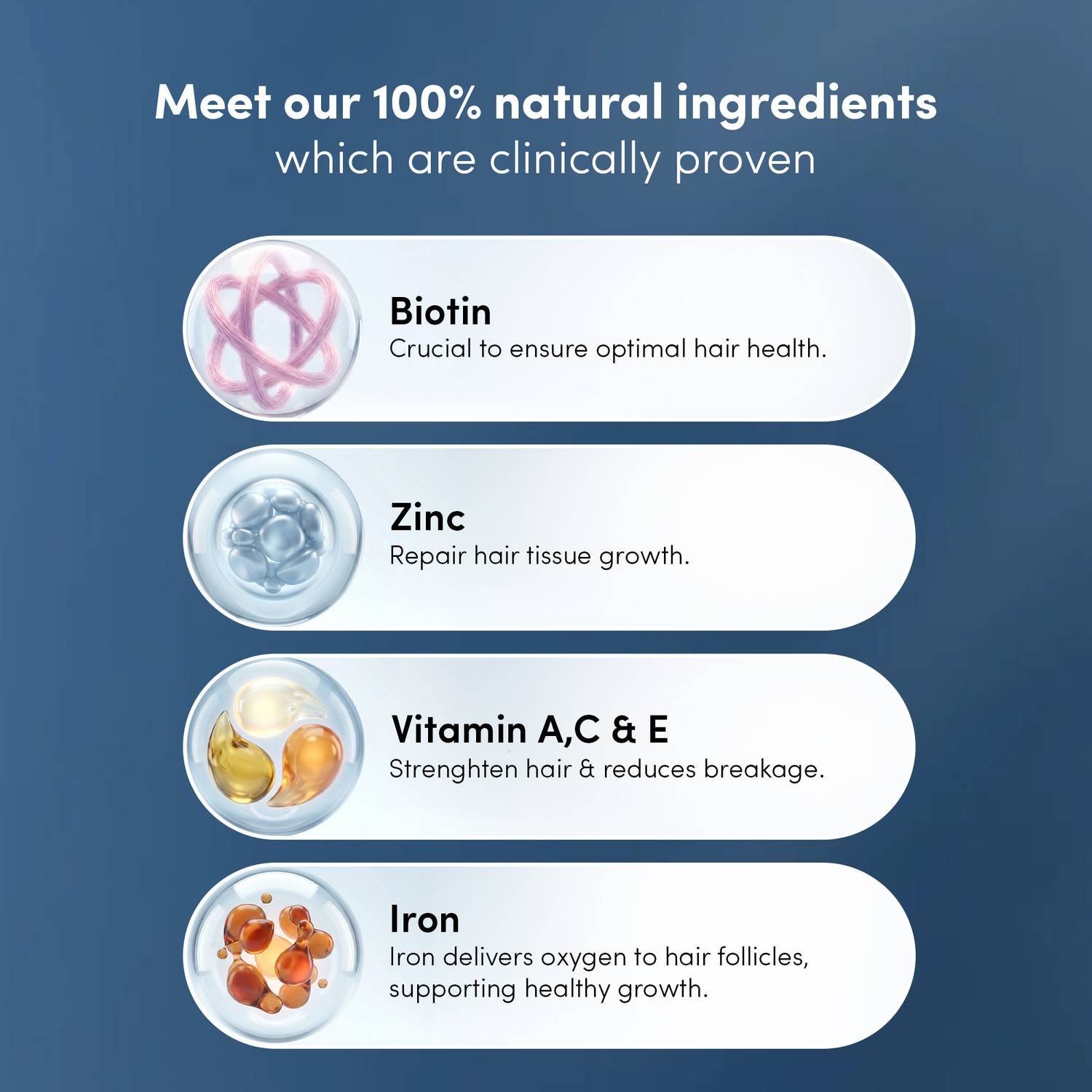 Man Matters Biotin Hair Gummies - Image 4