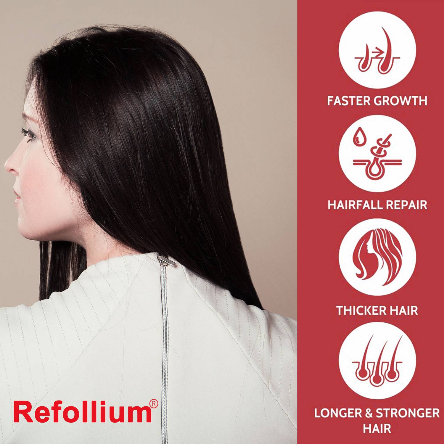 1DAILYFORMULA Refollium Biotin 10,000 mcg - Image 5
