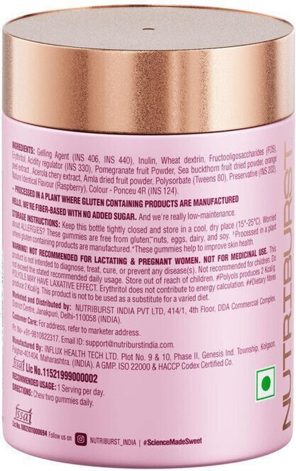 Image of Nutriburst True Radiance Collagen Gummies Skin Glow & Elasticity
