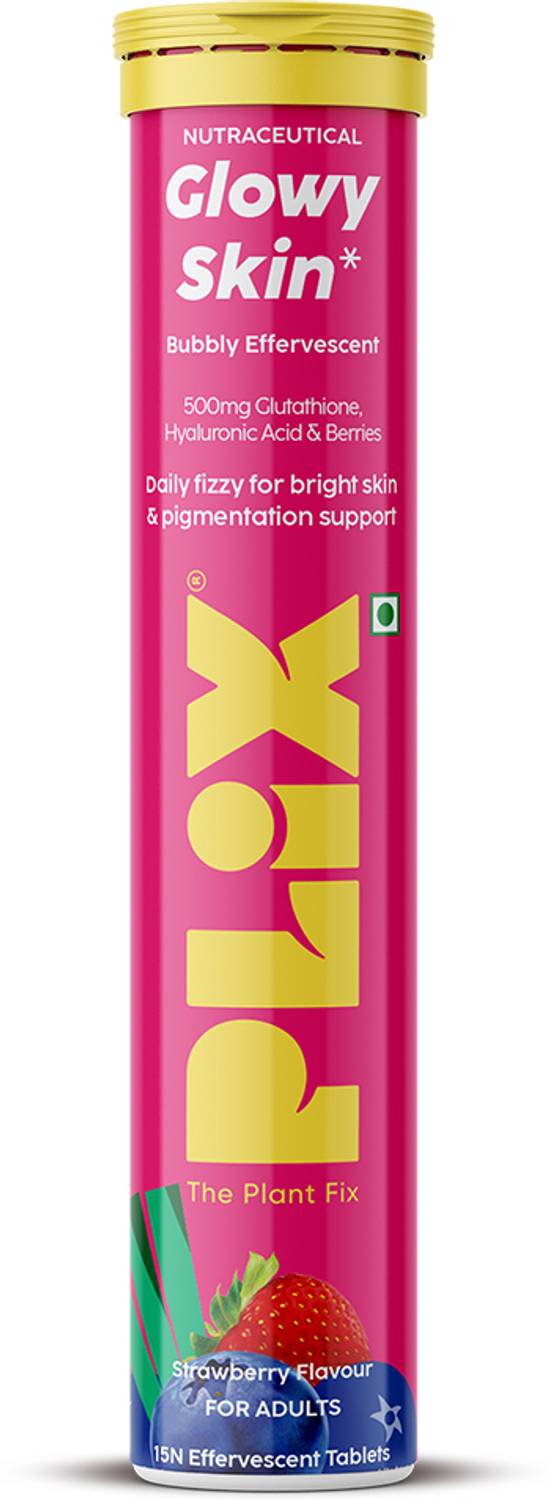 plix glutathione supplement The Plant Fix Plix Glutathione Skin Glow Effervescent Tablet 500mg for  Clear & Youthful Skin Price in India