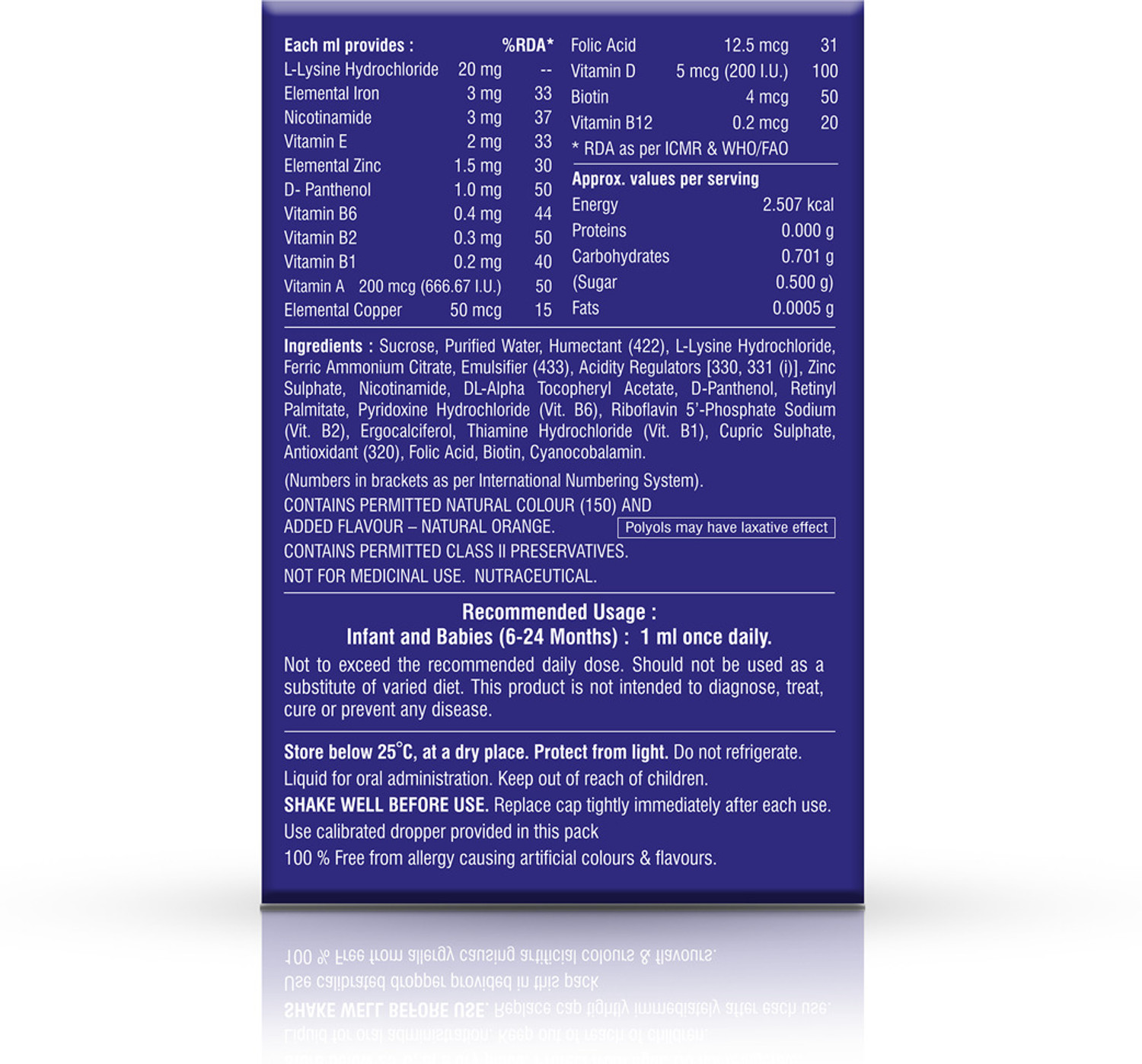 Image of Kidicare Multivitamin Drop For Infants