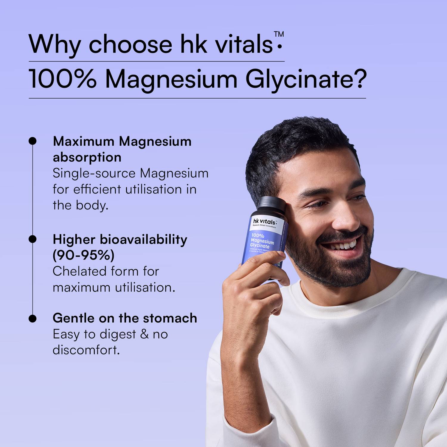 hk vitals Magnesium Glycinate 1880mg - Image 5