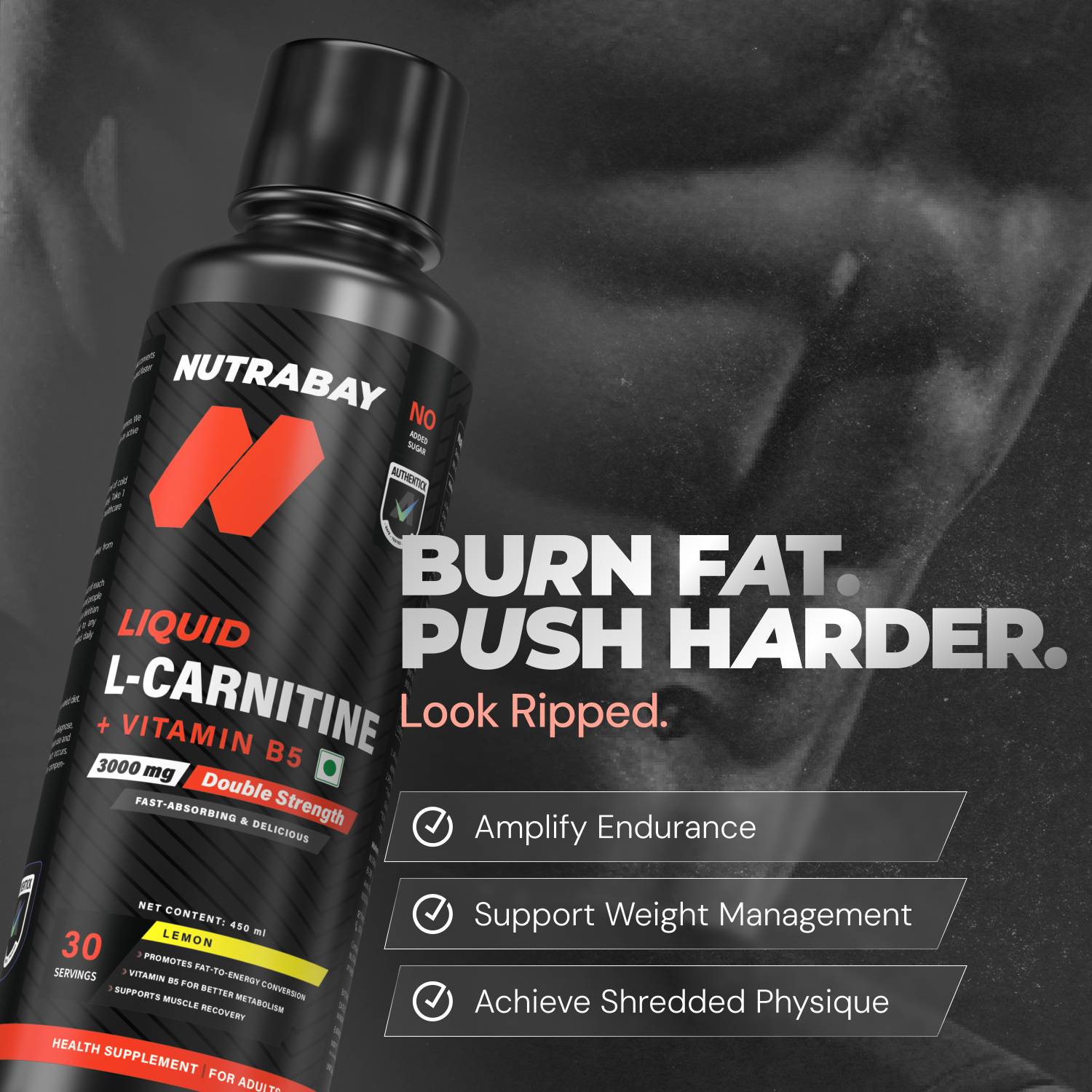 nutrabay l carnitine 3000 Nutrabay Pro Liquid L-Carnitine 3000mg (Double Strength) with Vitamin B5,  Fat loss, Lemon Price in India