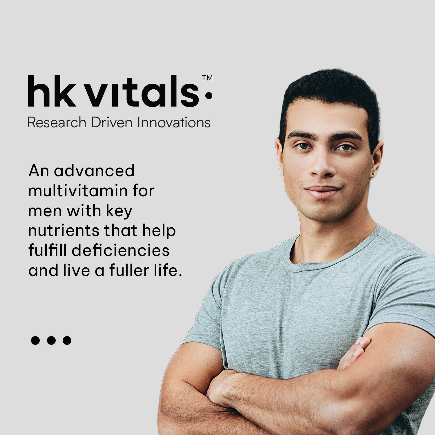 hk vitals Multivitamin Plus Men 60 Tablets - Image 2