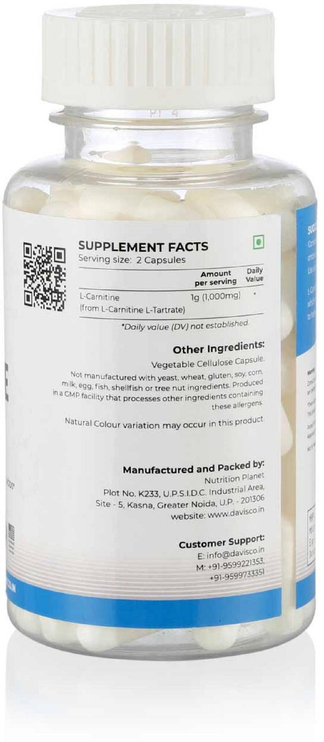 l carnitine unflavored Nutrition Planet L-Carnitine (Unflavored - 120 Capsules, 60 Servings) Price  in India - Buy Nutrition Planet L-Carnitine (Unflavored