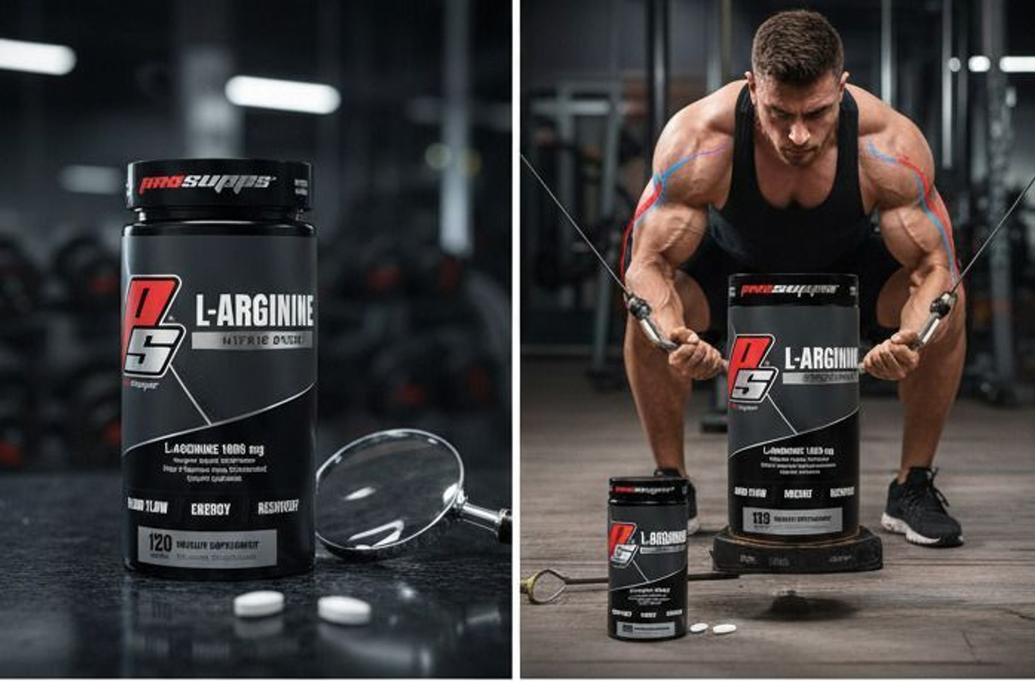 Image of PROSUPPS L-Arginine Nitrix Oxide 1000mg 120 Tablets