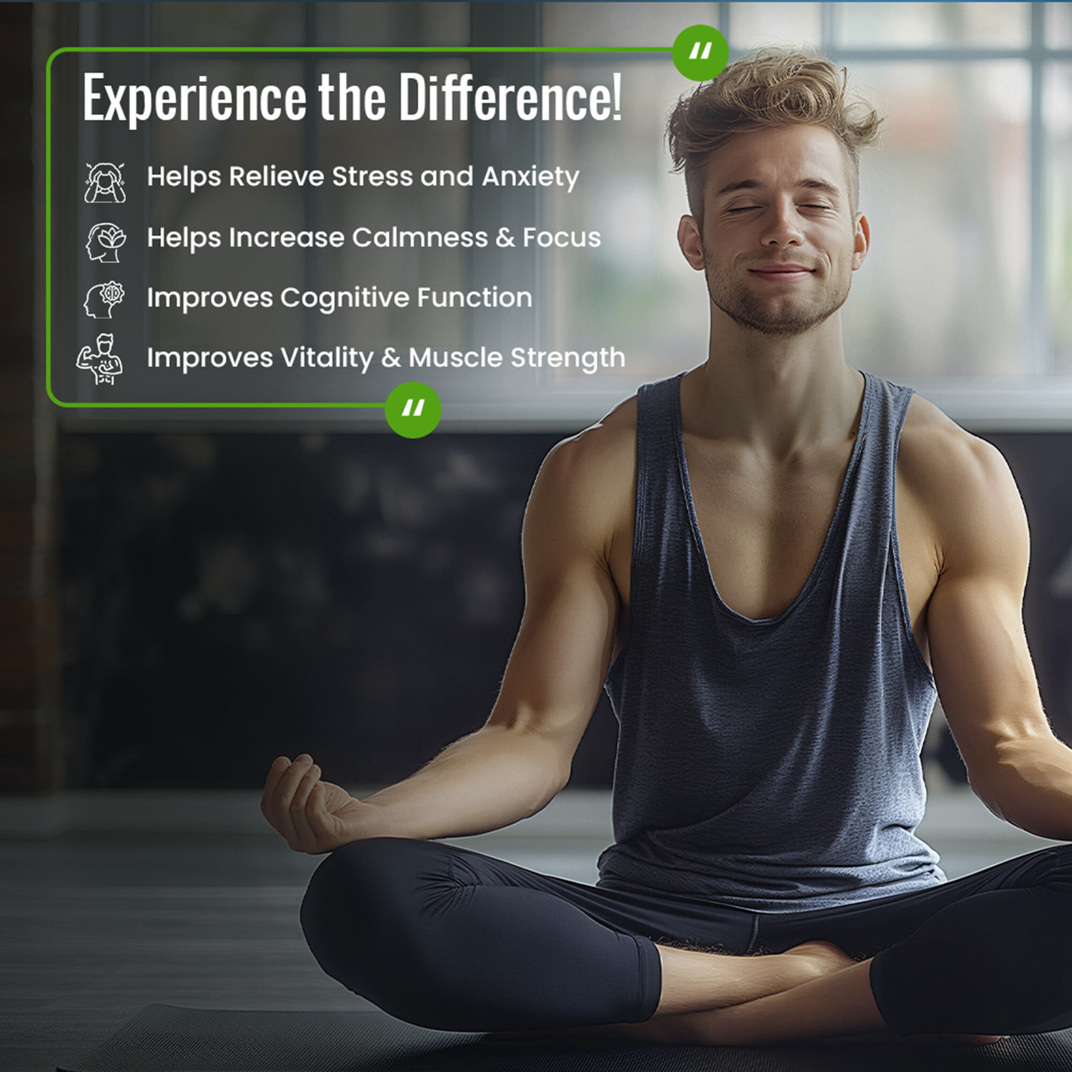 Image of Osoaa Root Extract Ashwagandha with 5% Withanolides Ayurvedic Tablets Stress Relief
