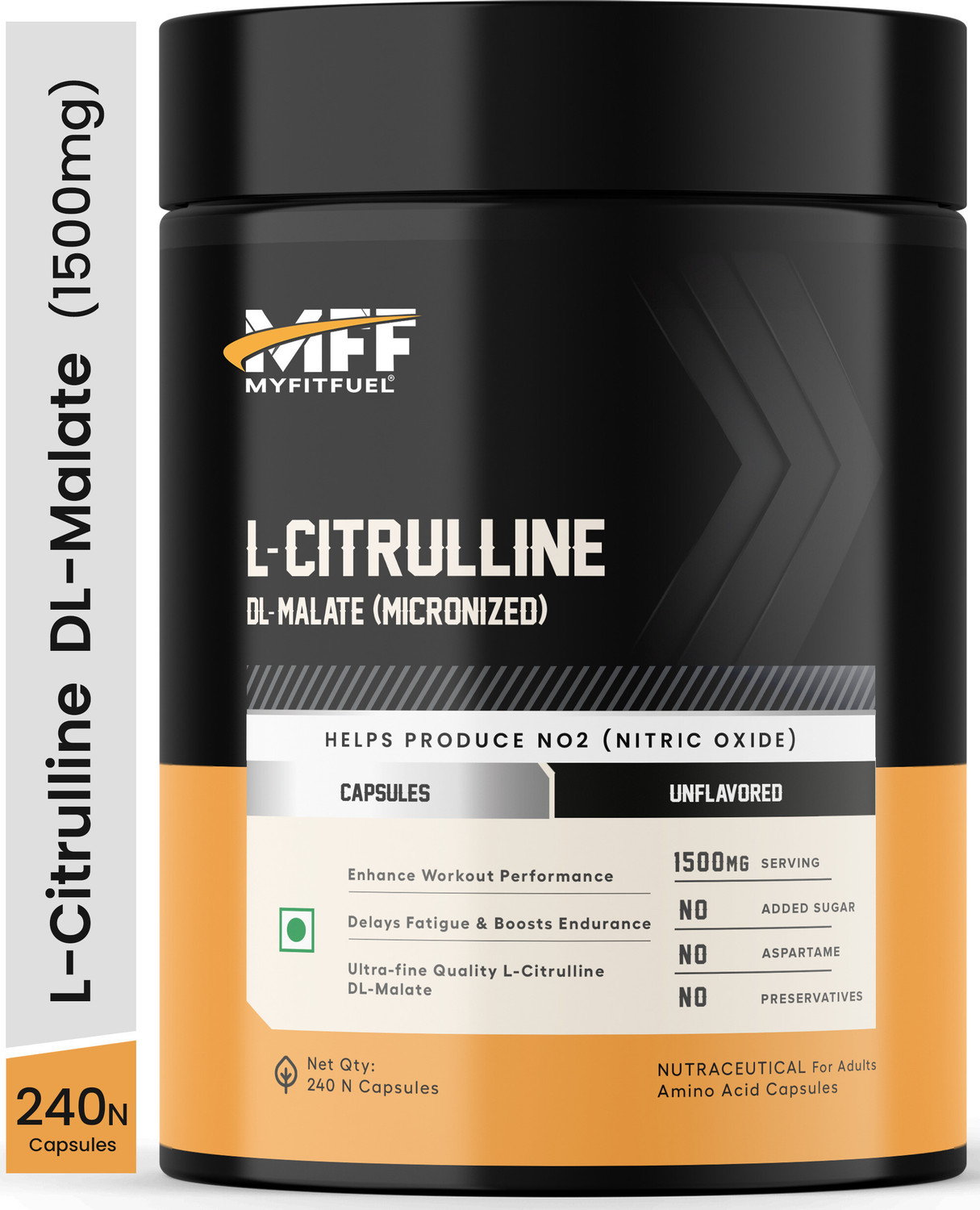 Image of MyFitFuel Citrulline Malate (500mg) Capsule