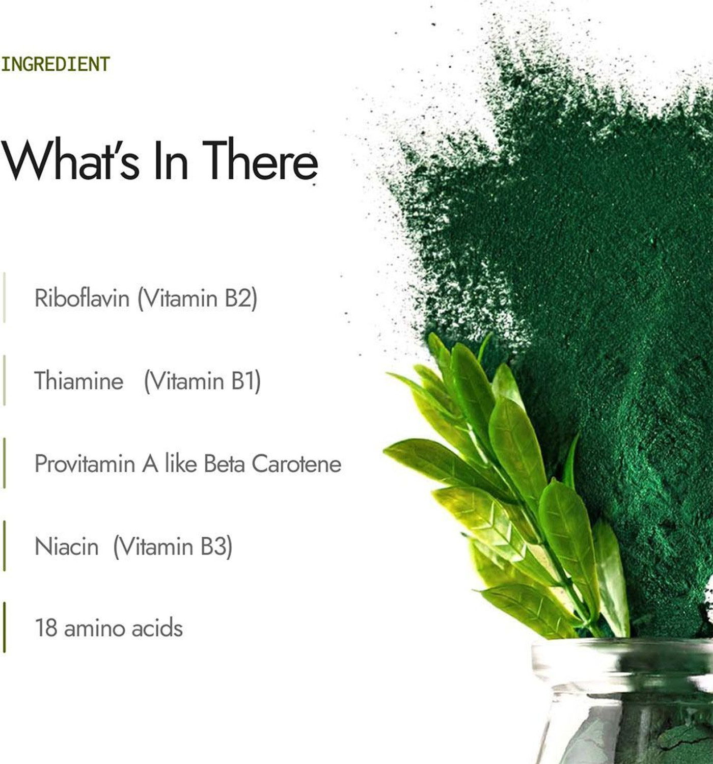 Image of Kapiva Spirulina Capsules Nature's Superfood Free from Preservative