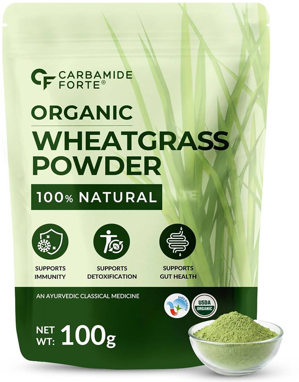CARBAMIDE FORTE Wheat grass Powder