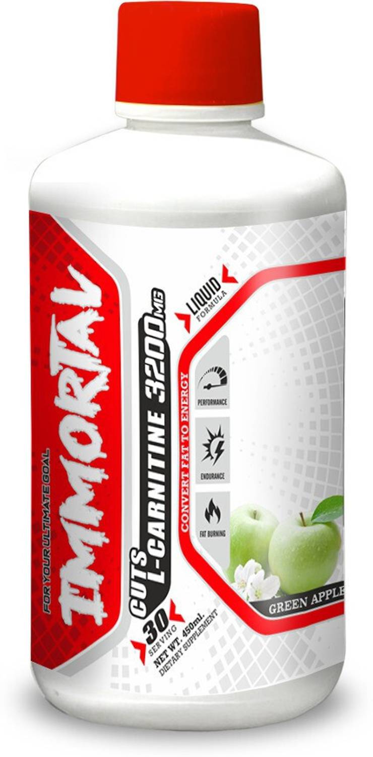 immortal Cuts L-Carnitine Green Apple 3200mg Price in India