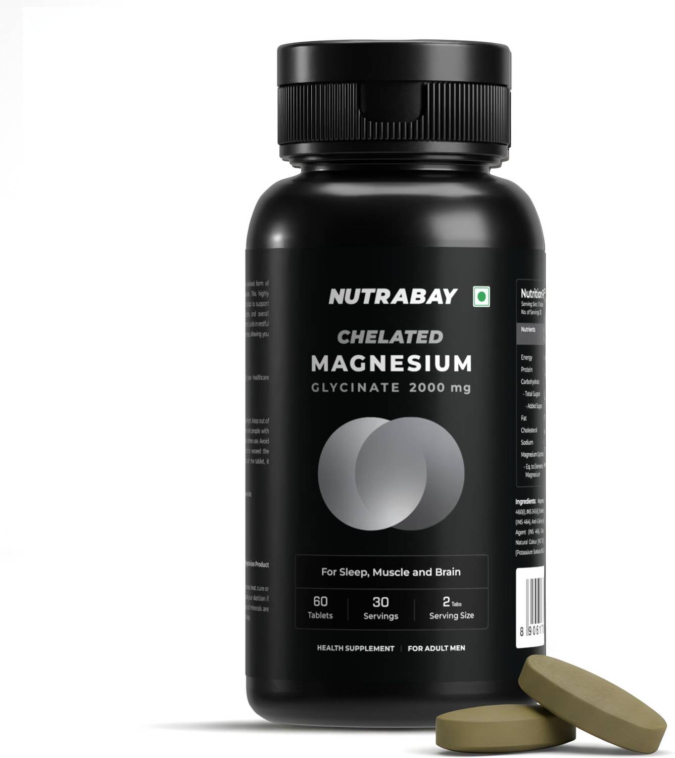 Nutrabay Magnesium Glycinate 2000mg