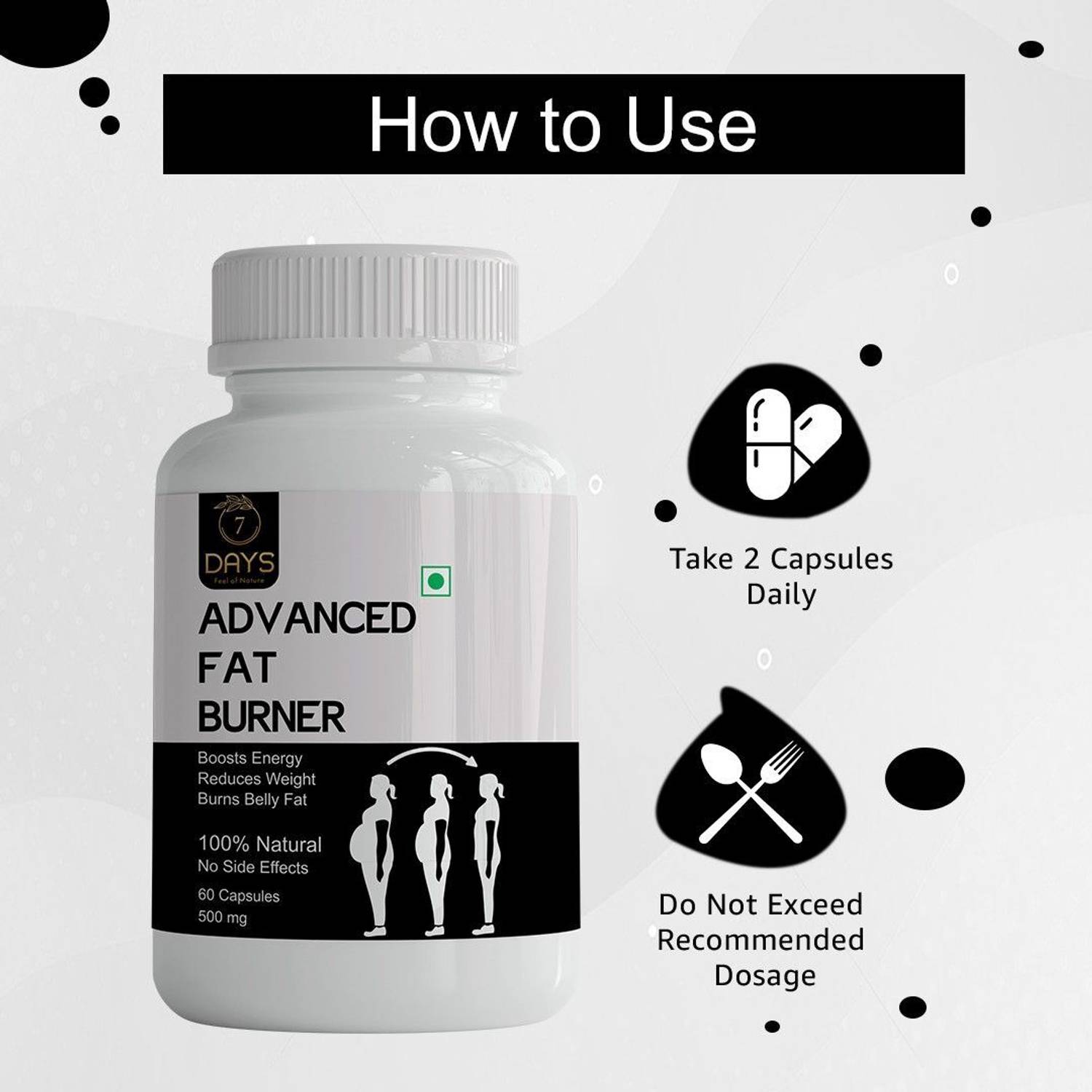 7 Days Fat Burner l carnitine Capsule fat loss Price in India - Buy 7 Days  Fat Burner l carnitine Capsule fat loss online at Flipkart.com
