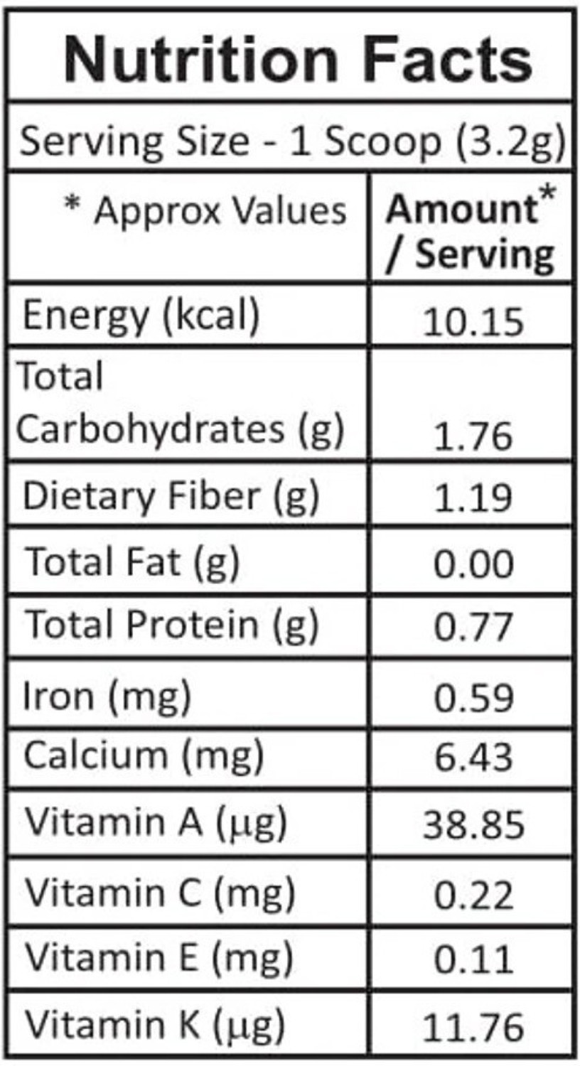 Image of DCS SPIRULINA POWDER - PROTEIN AND NUTRITION SUPPLEMENT 400 GM