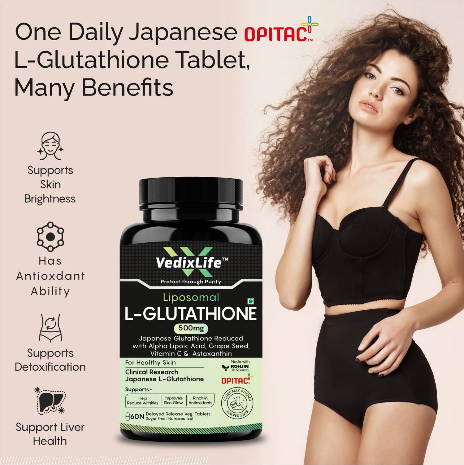 VedixLife Liposomal Glutathione Tablet with Glutathione Effervescent For Skin Brightening Price in India - Buy VedixLife Liposomal Glutathione Tablet with Glutathione Effervescent For Skin Brightening online at Flipkart.com VedixLife Liposomal Glutathione Tablet with Glutathione Effervescent For Skin Brightening Price in India - Buy VedixLife Liposomal Glutathione Tablet with Glutathione Effervescent For Skin Brightening online at Flipkart.com