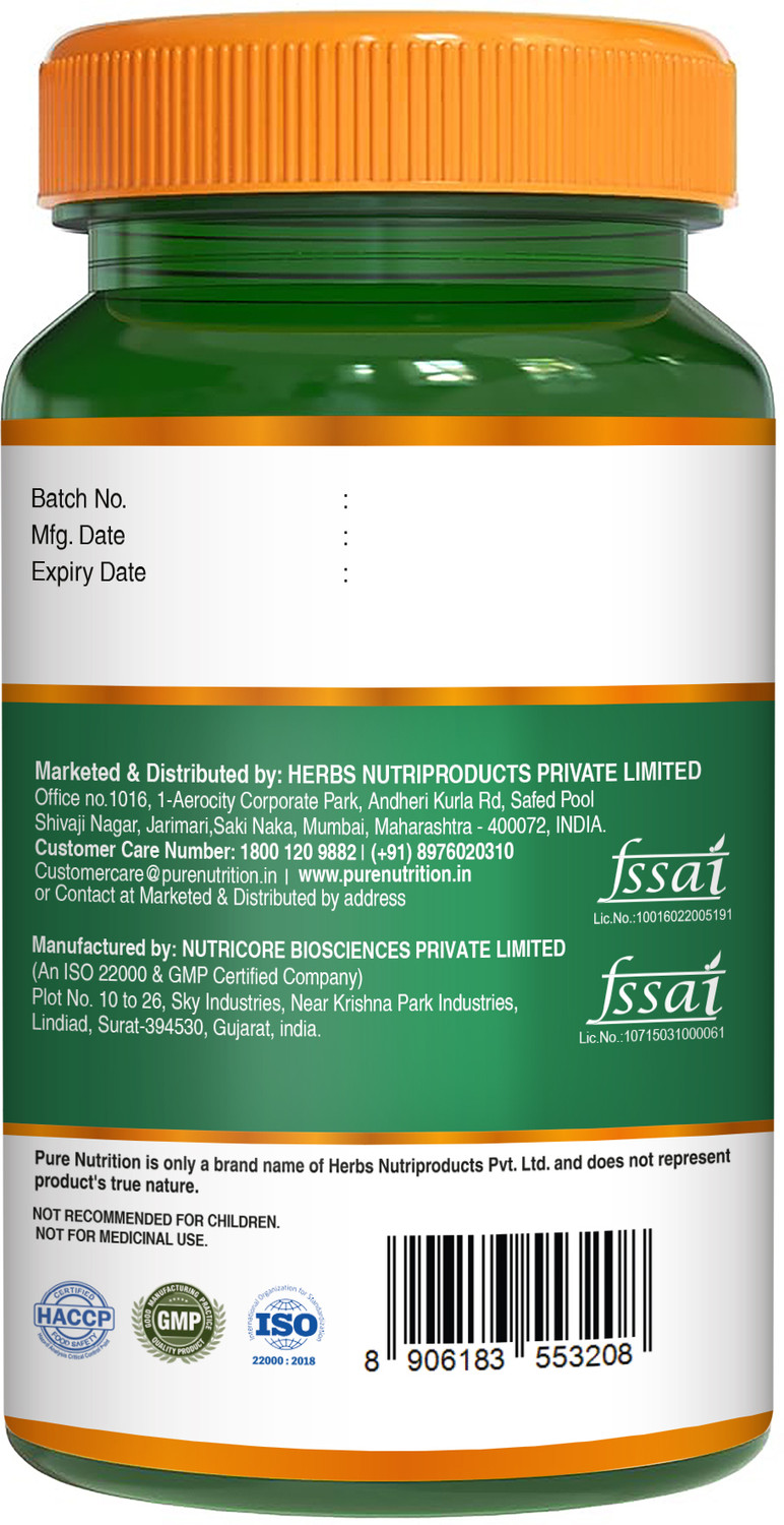 Image of Pure Nutrition Maca Root Extract 1000mg | Vitality & Performance Support