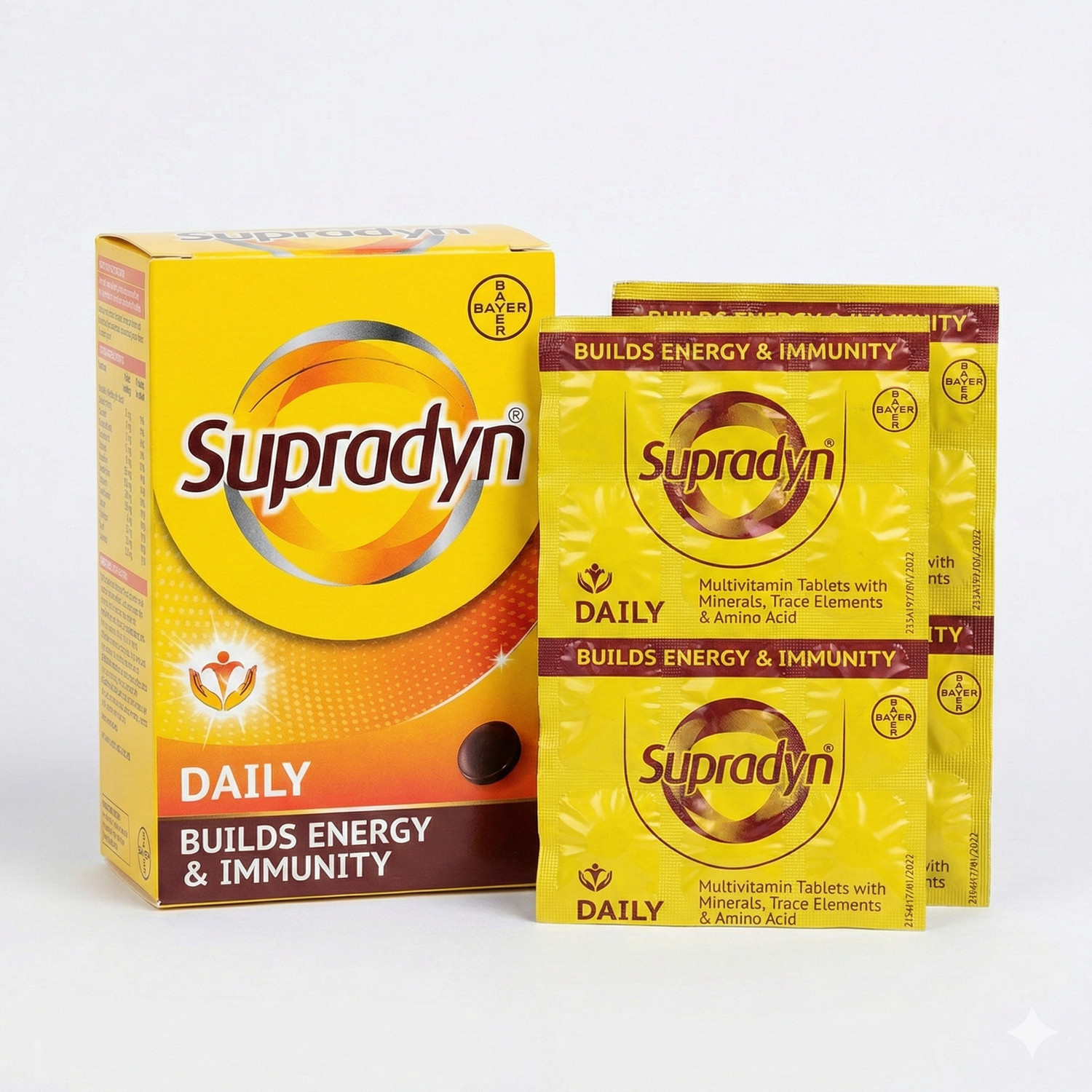 Image of Supradyn Daily Multivitamin with B-Complex Vitamin C D3 & Zinc Supplement