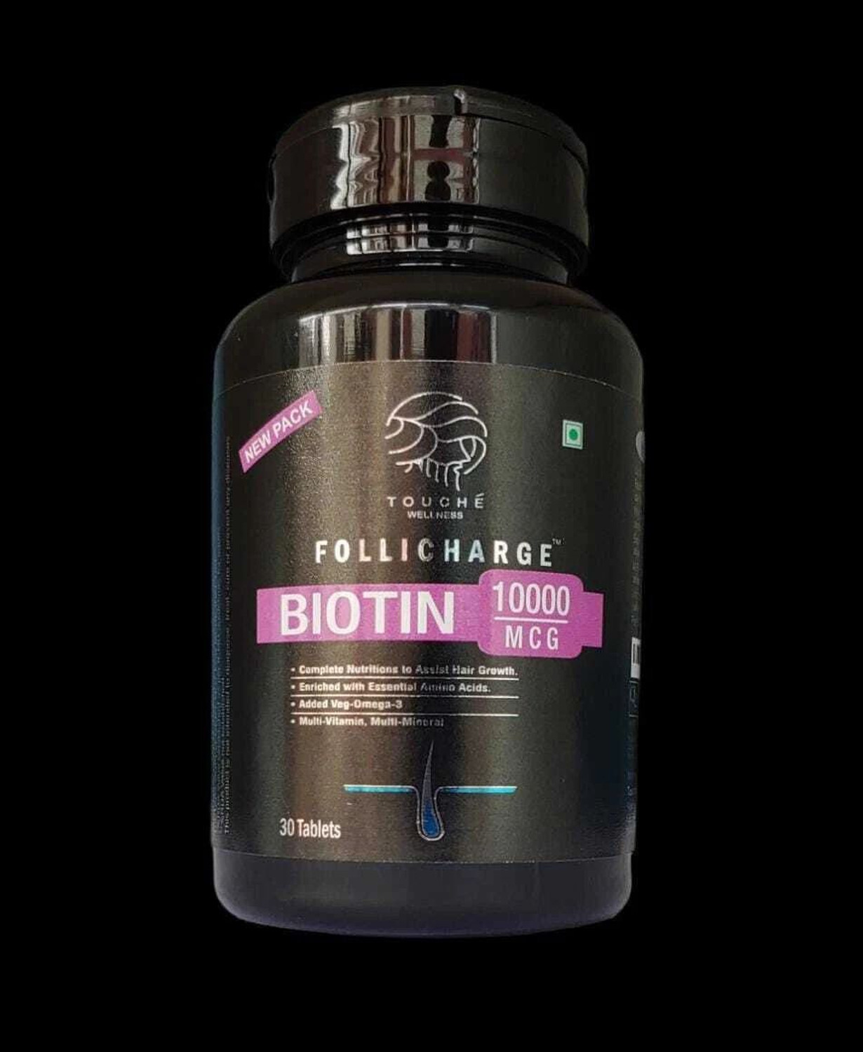 Image of Follicharge Multivitamin For Men And Women Touche Wellness Pack of
