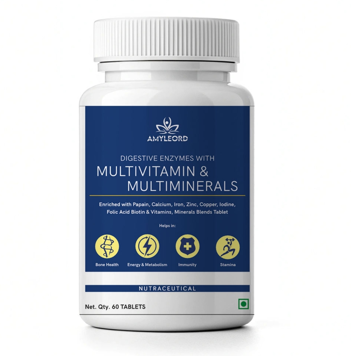 Image of Amyleord Multivitamin With Multiminerals And Digestive Enzymes