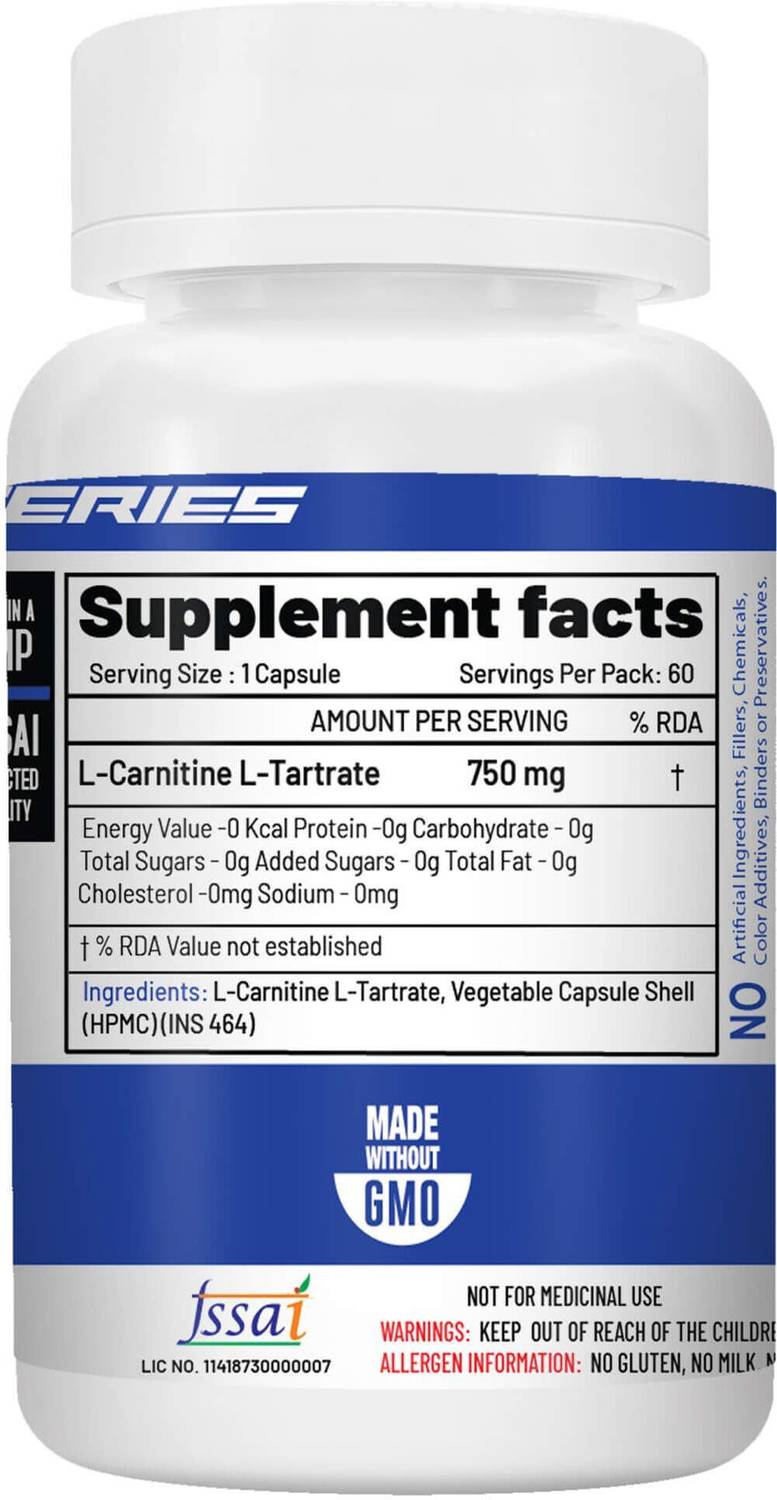 nutrija l carnitine NutriJa L-Carnitine 750mg - 60 Veg Capsules Price in India - Buy NutriJa L- Carnitine 750mg