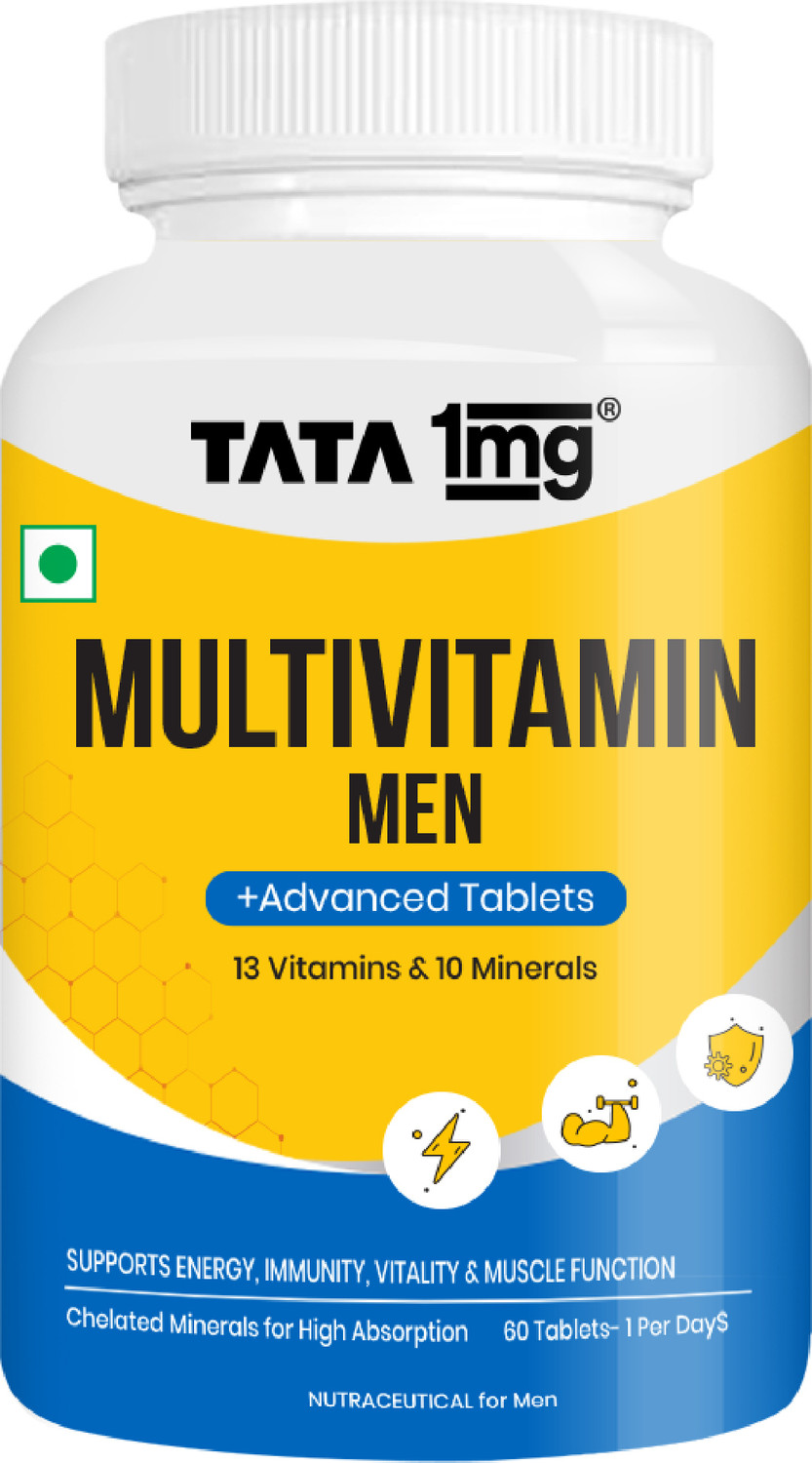 Image of TATA 1mg Multivitamin Men - Energy, Immunity & Vitality