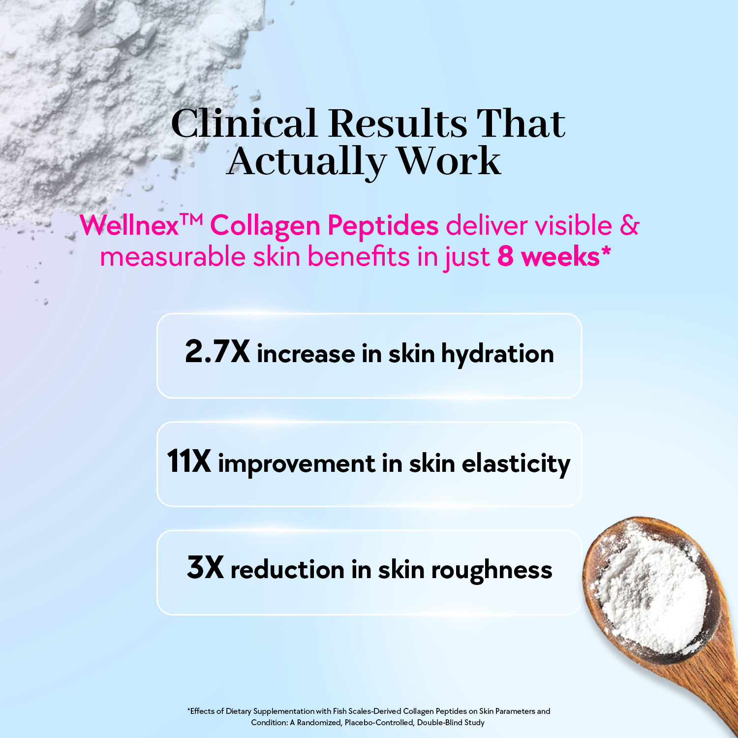 Image of Chicnutrix Marine Collagen Powder| 8g Japanese Collagen + Astaxanthin| 0 Sugar