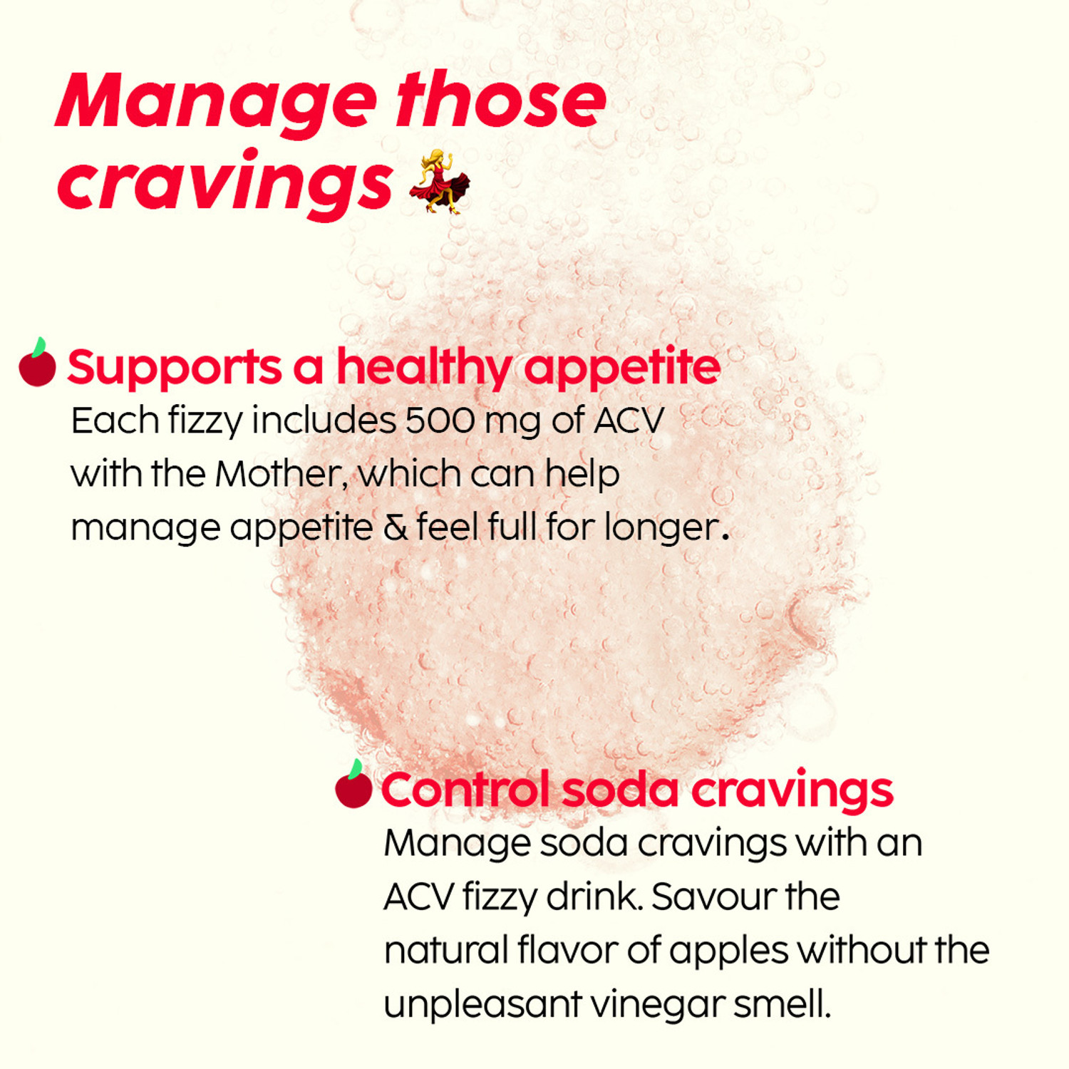 Image of The Plant Fix Plix Apple Cider Vinegar Effervescent Tablet with mother,Vit B6 & B12 for weight loss