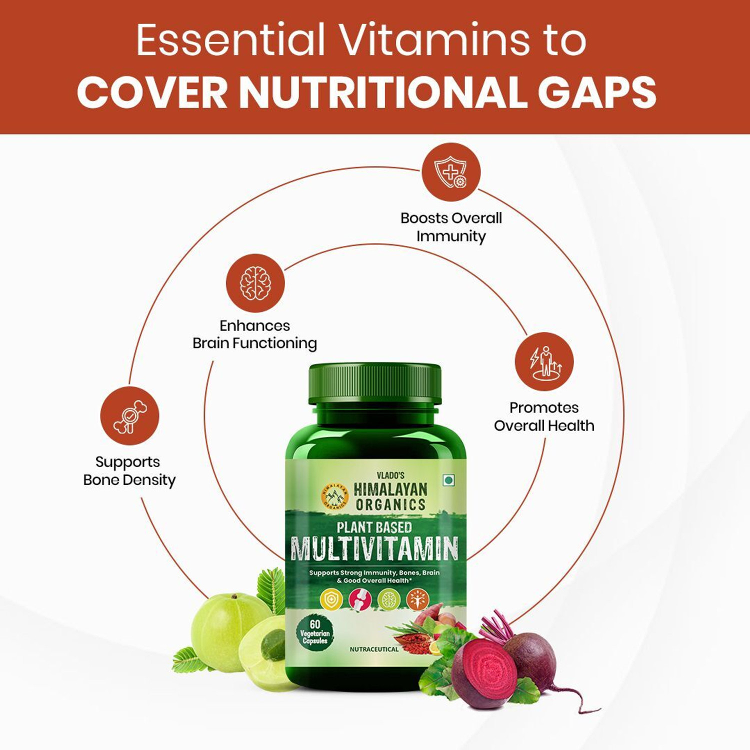 Image of Vlado's Himalayan Organics Plant Based Multivitamin