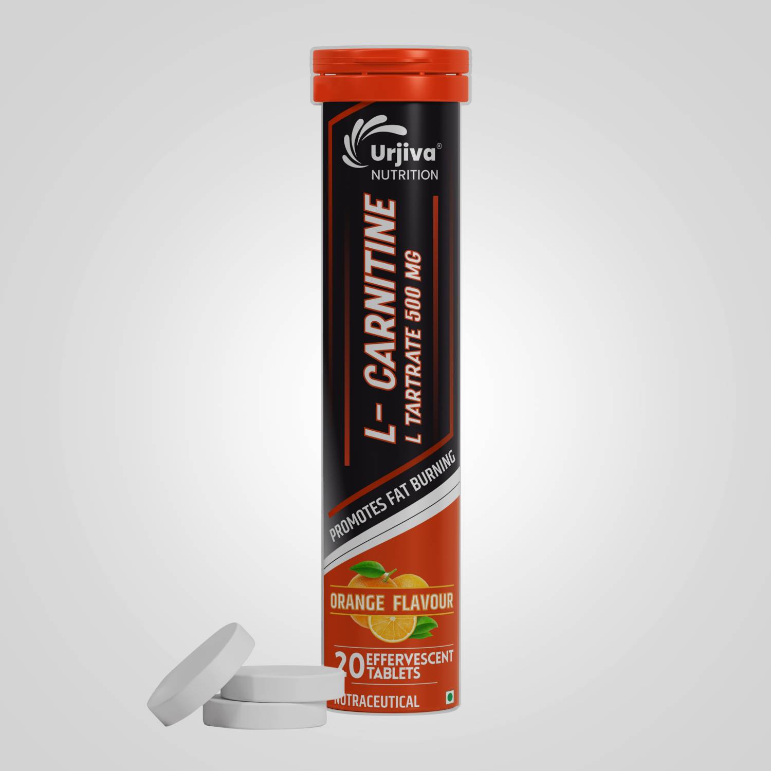 Urjiva NUTRITION L Carnitine L Tartrate 500 MG Orange Flavor Tablet Price  in India