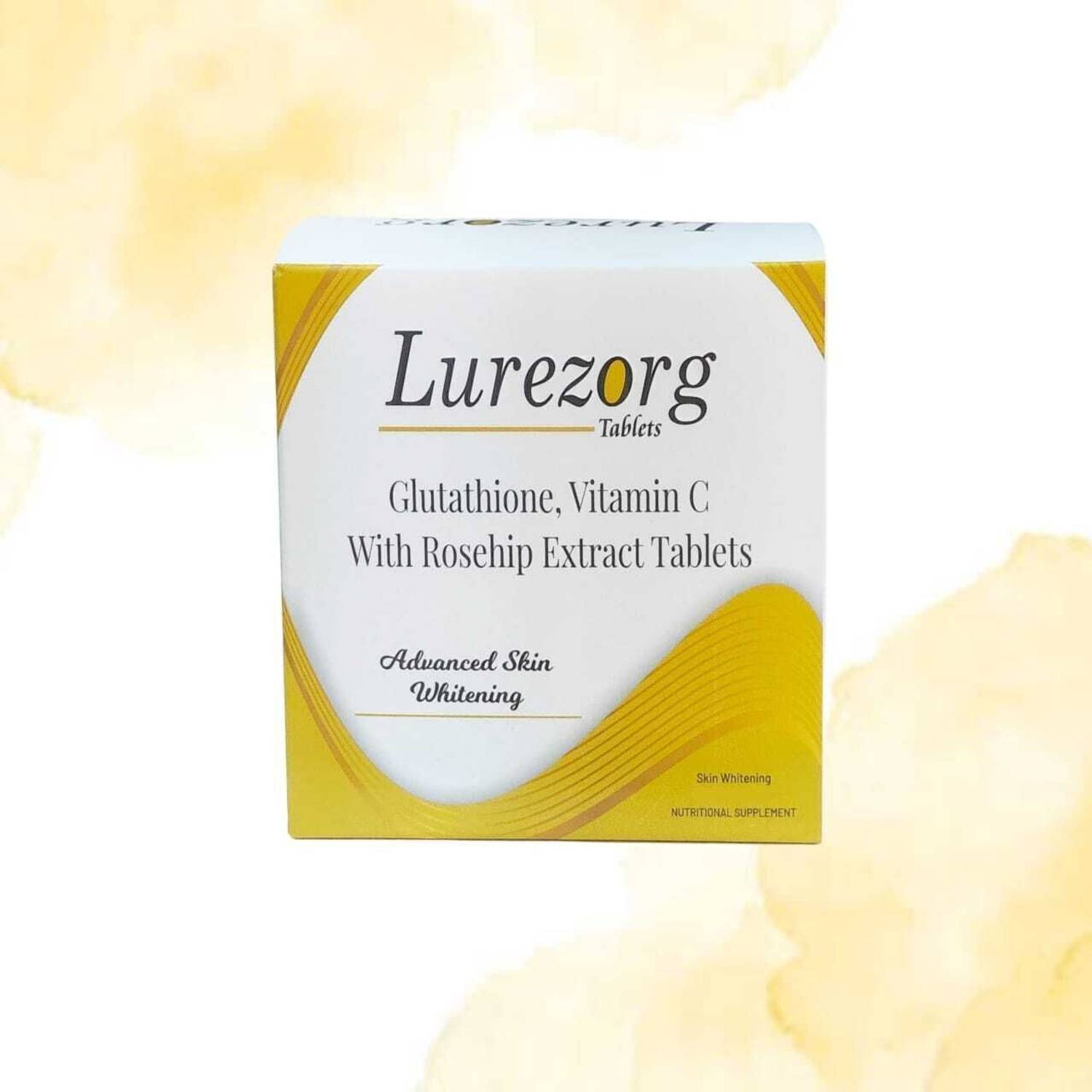 LUREZORG Glutathione,Vitamin C, with Rosehip Extract Tablets for Skin Lightening & Glow Price in India