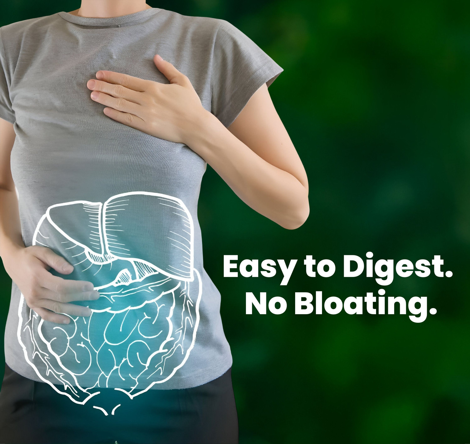 Image of grinbizz Digestive Enzymes with Bromelain | Digestive Support Capsules