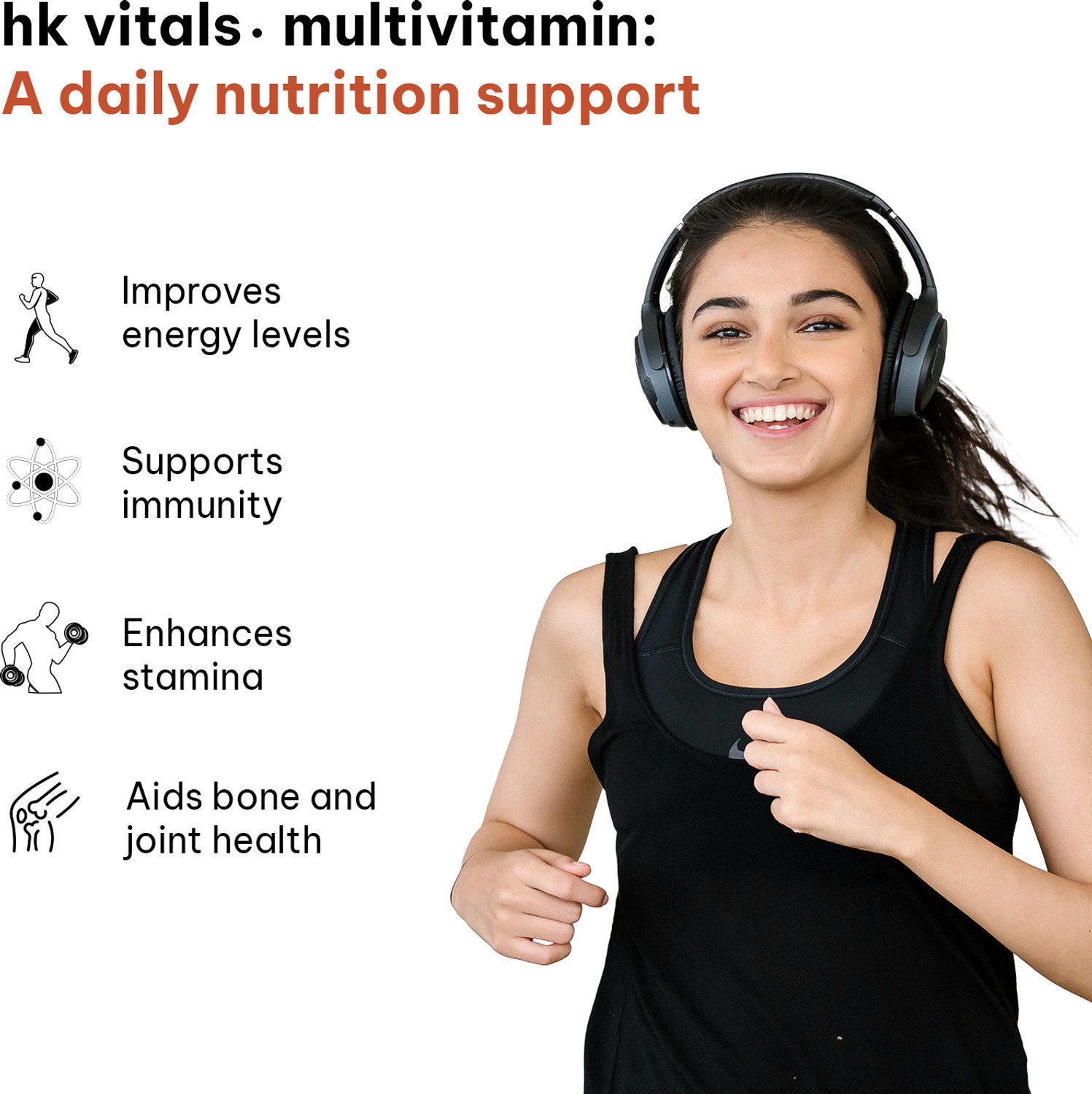 Image of hk vitals Omega 3 + Multivitamin + Calcium, Magnesium & Zinc