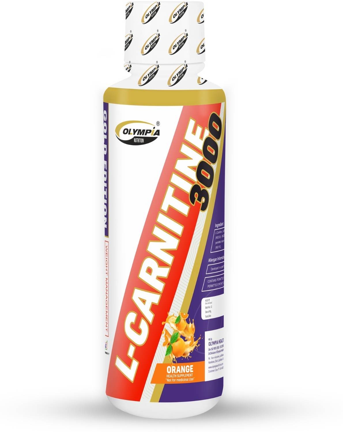 olympia l carnitine Olympia Nutrition l-carnitine 450ml Price in India