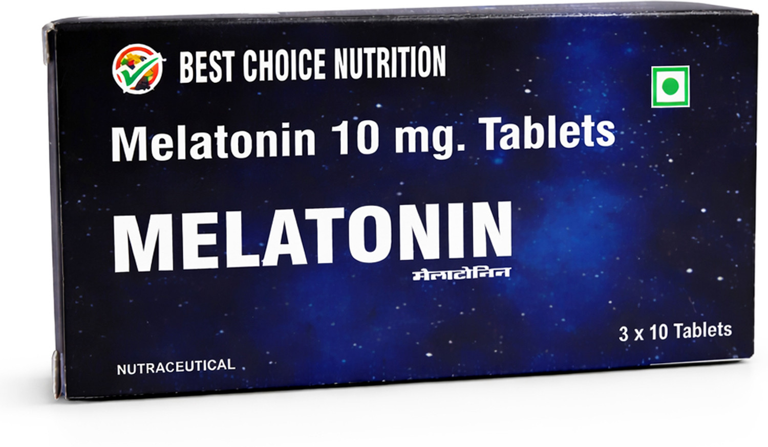 Image of BEST CHOICE NUTRITION Melatonin 10 mg Tabs For for Calm & Restful