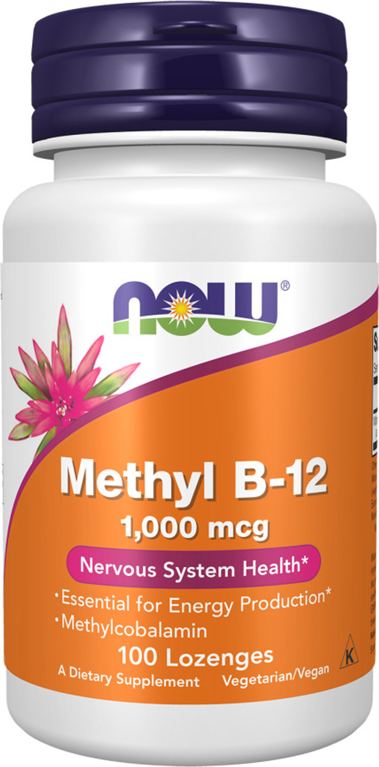 Image of Now Foods Methyl B-12 Lozenges 1000mcg |