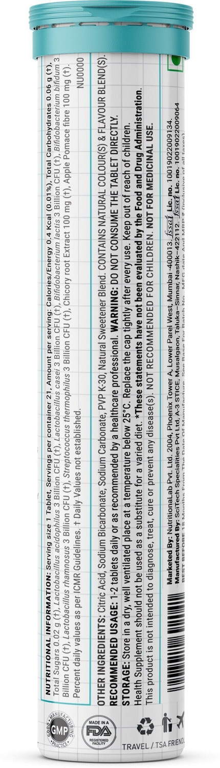 Image of Wellbeing Nutrition Probiotics + Prebiotics | 18B CFU, Improves Metabolism, Digestion & Gut Health