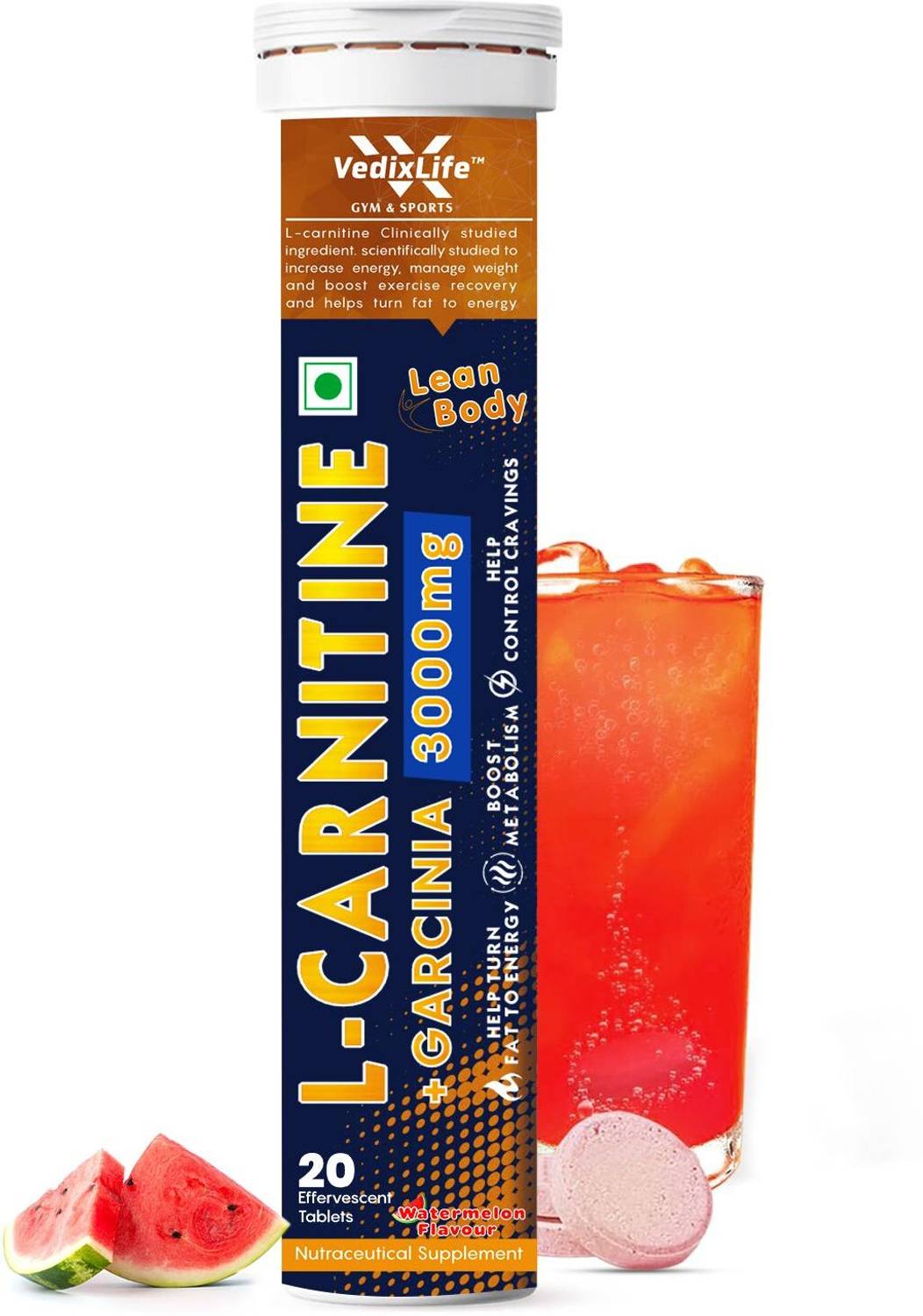l carnitine 3000mg for weight loss VedixLife L-CARNITINE 3000 MG | FASTER SKIN WHITENING Radiance Glutathione Quantity:6 sunscreen serum korean