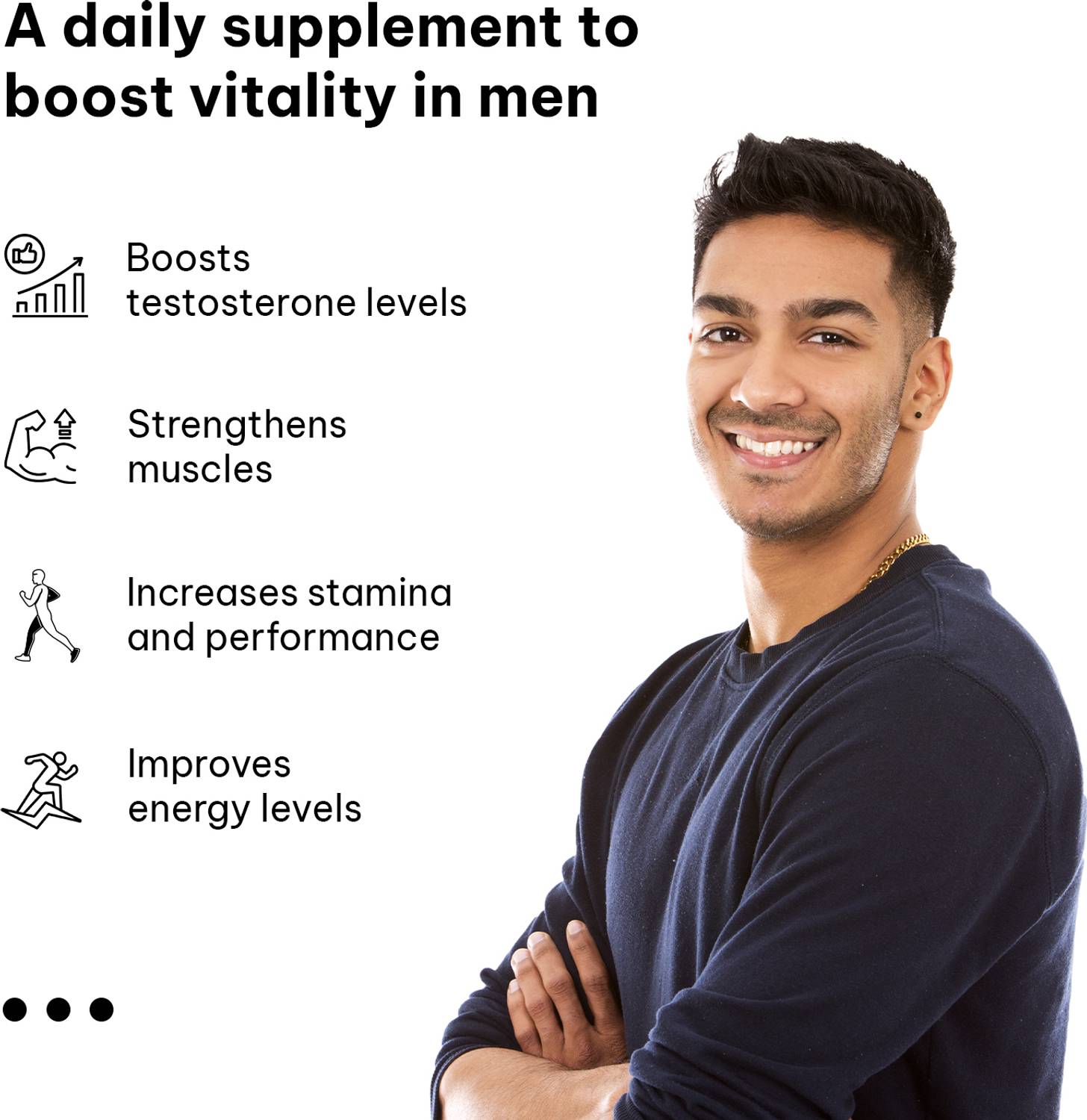 hk vitals Testo Bold Testosterone Booster - Image 3