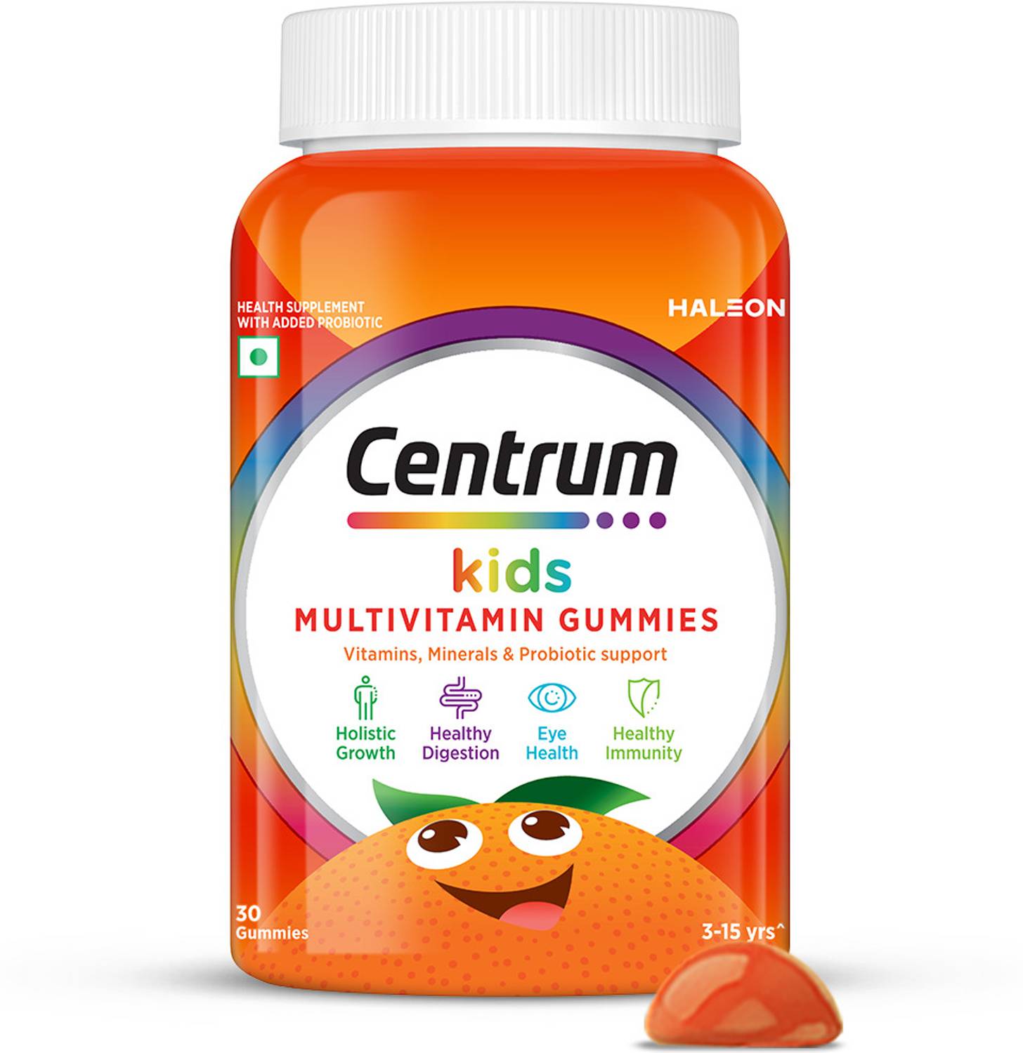 Centrum Kids|Supports overall health (Veg) |World's No.1 Multivitamin