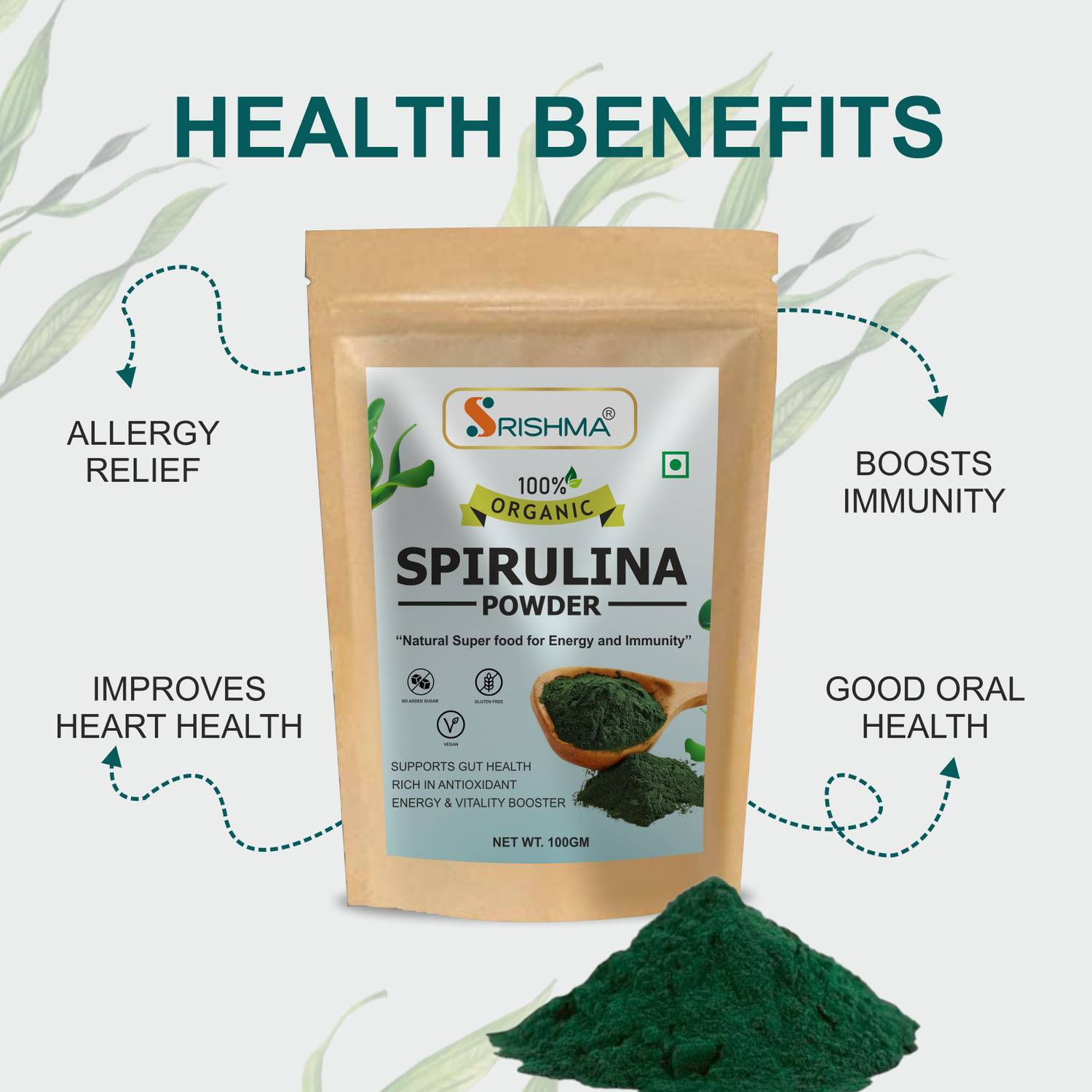 Srishma Spirulina Powder - Image 4