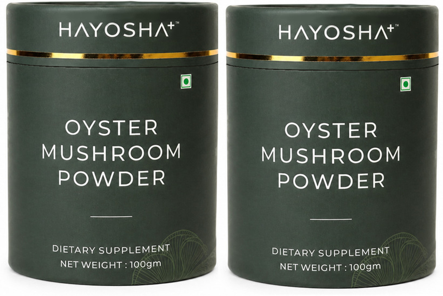 Image of HAYOSHA+ 100% Organic Oyster Mushroom Powder | Rich in Protein & Antioxidants