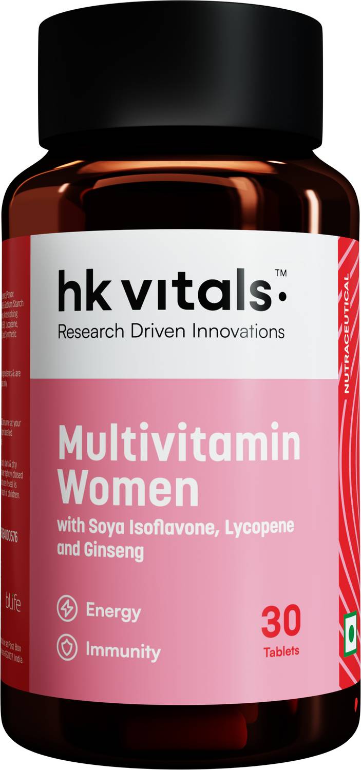 hk vitals Multivitamin For Women | With Zinc, Vitamin C,D, Multiminerals & Ginseng Extract
